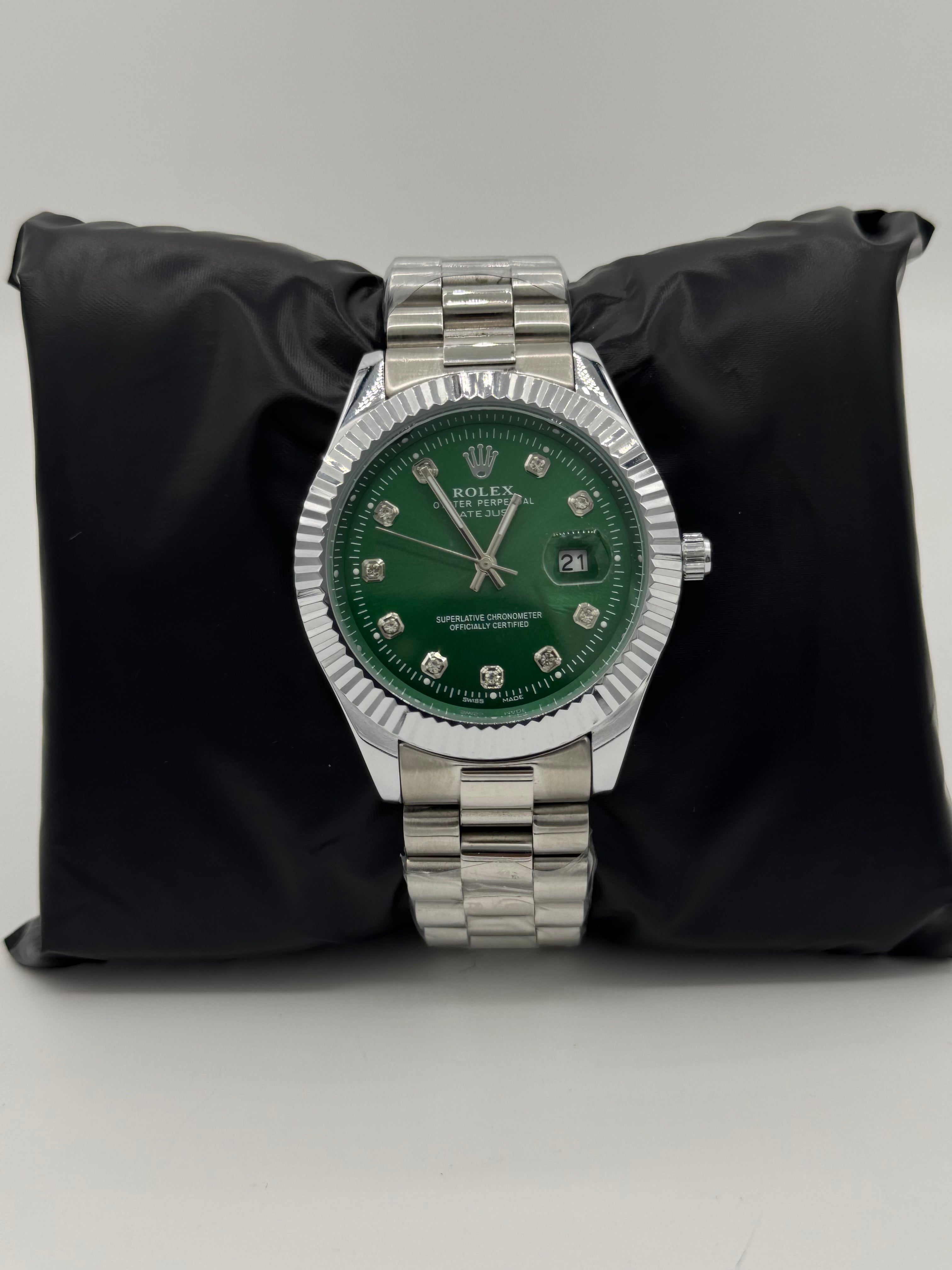 Rolex Perpetual Datejust Silver Watch