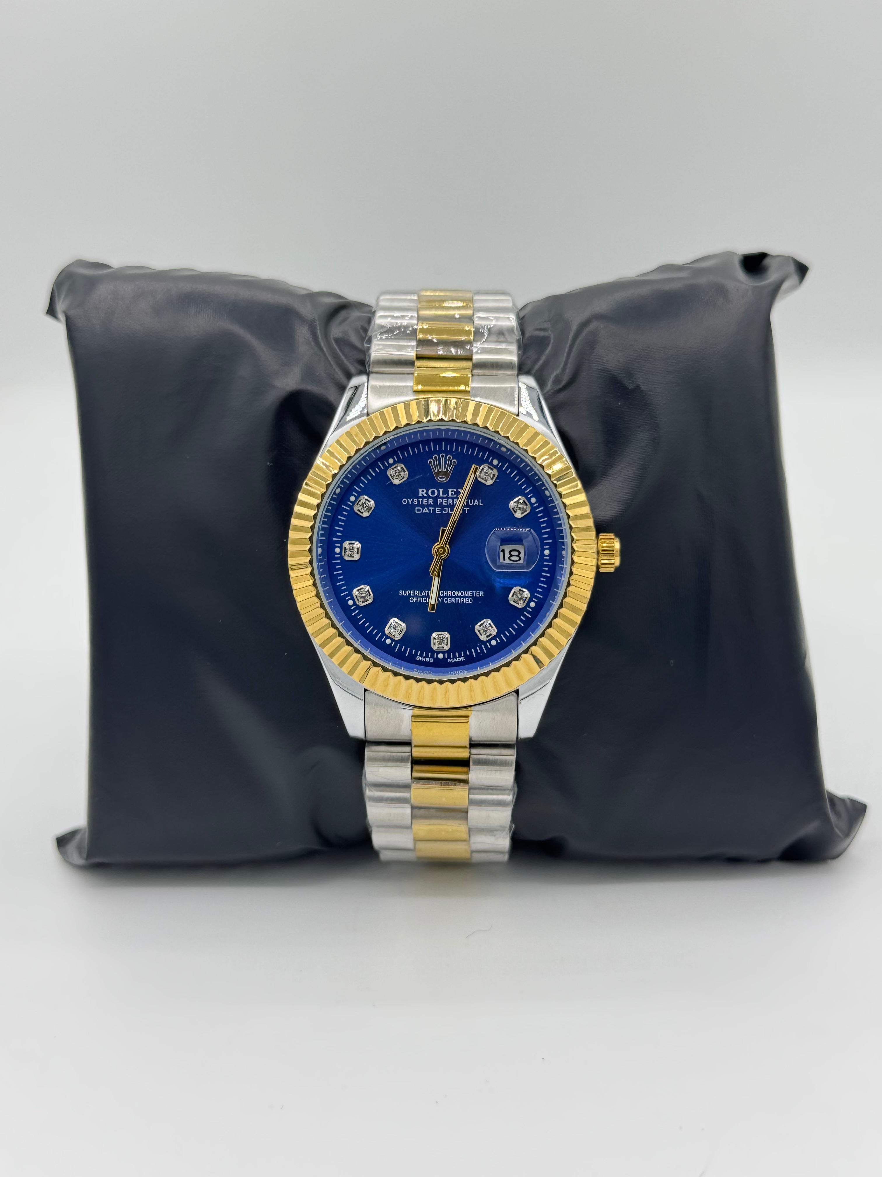Rolex Perpetual Datejust Dual Tone Watch
