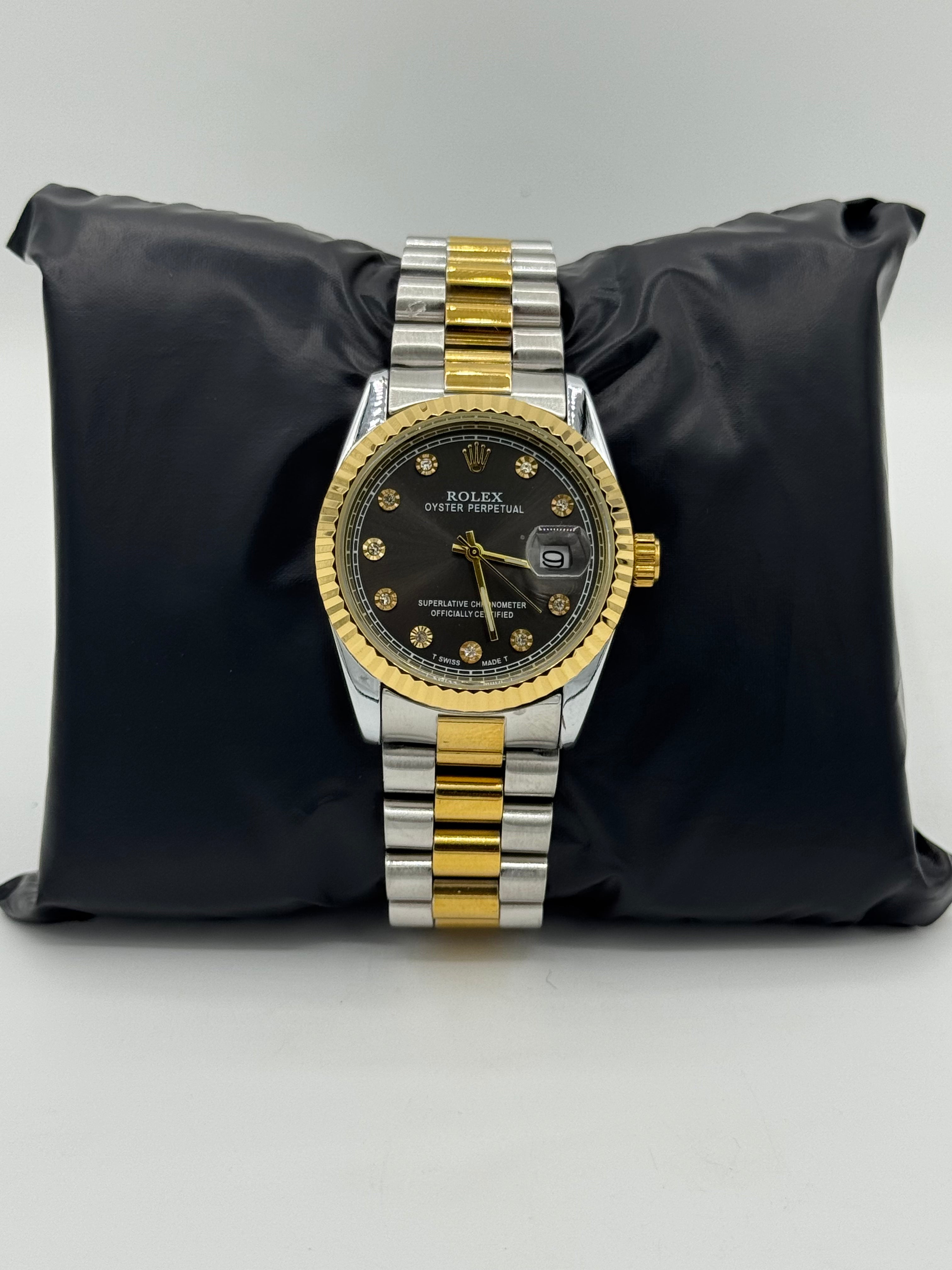 Rolex Perpetual Datejust Dual Tone Watch