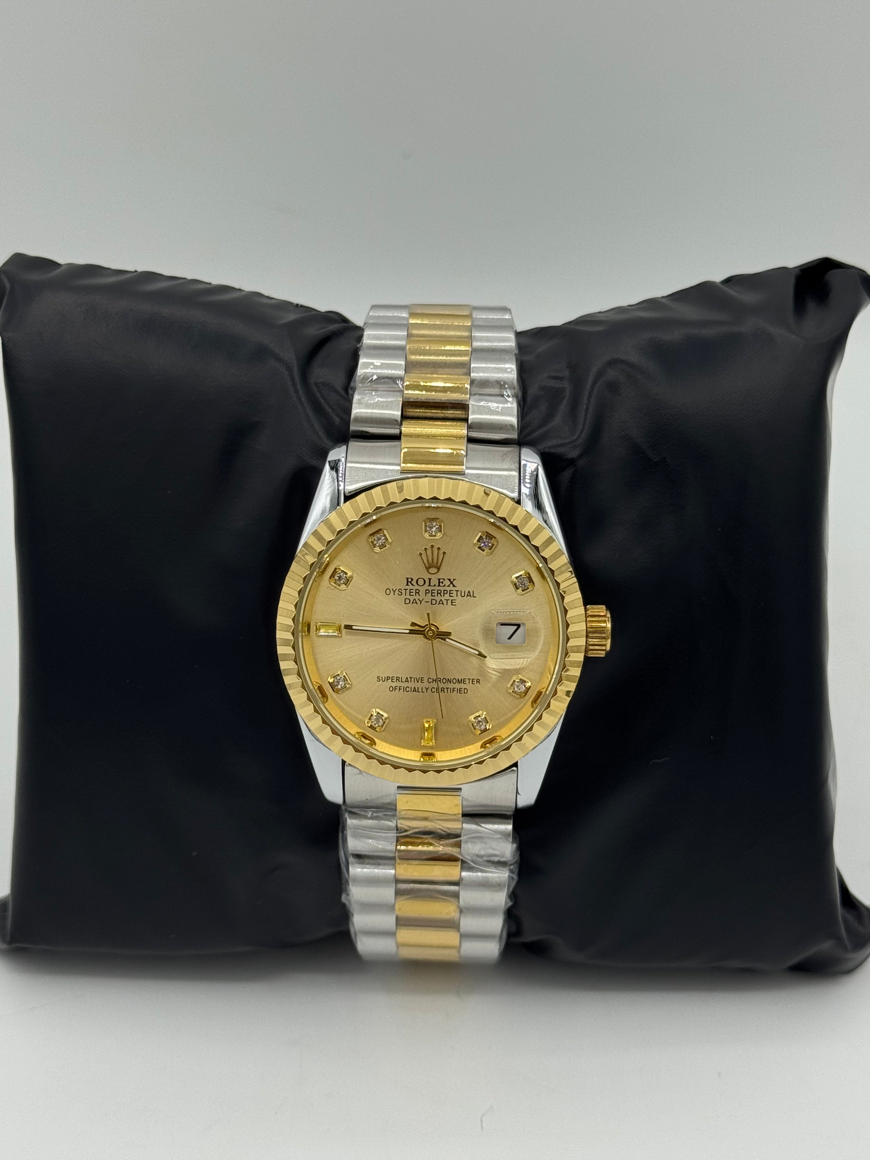Rolex Perpetual Datejust Dual Tone Watch