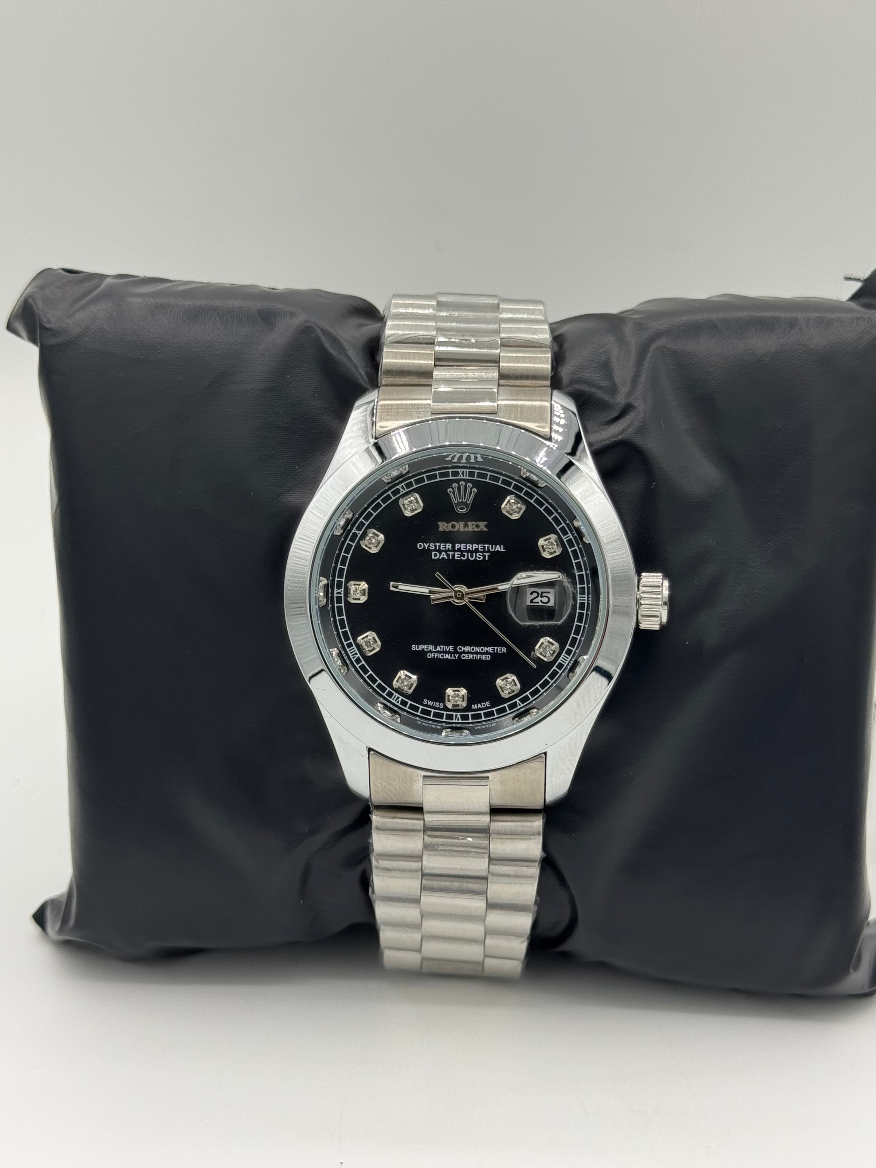 Rolex Perpetual Datejust Silver Watch