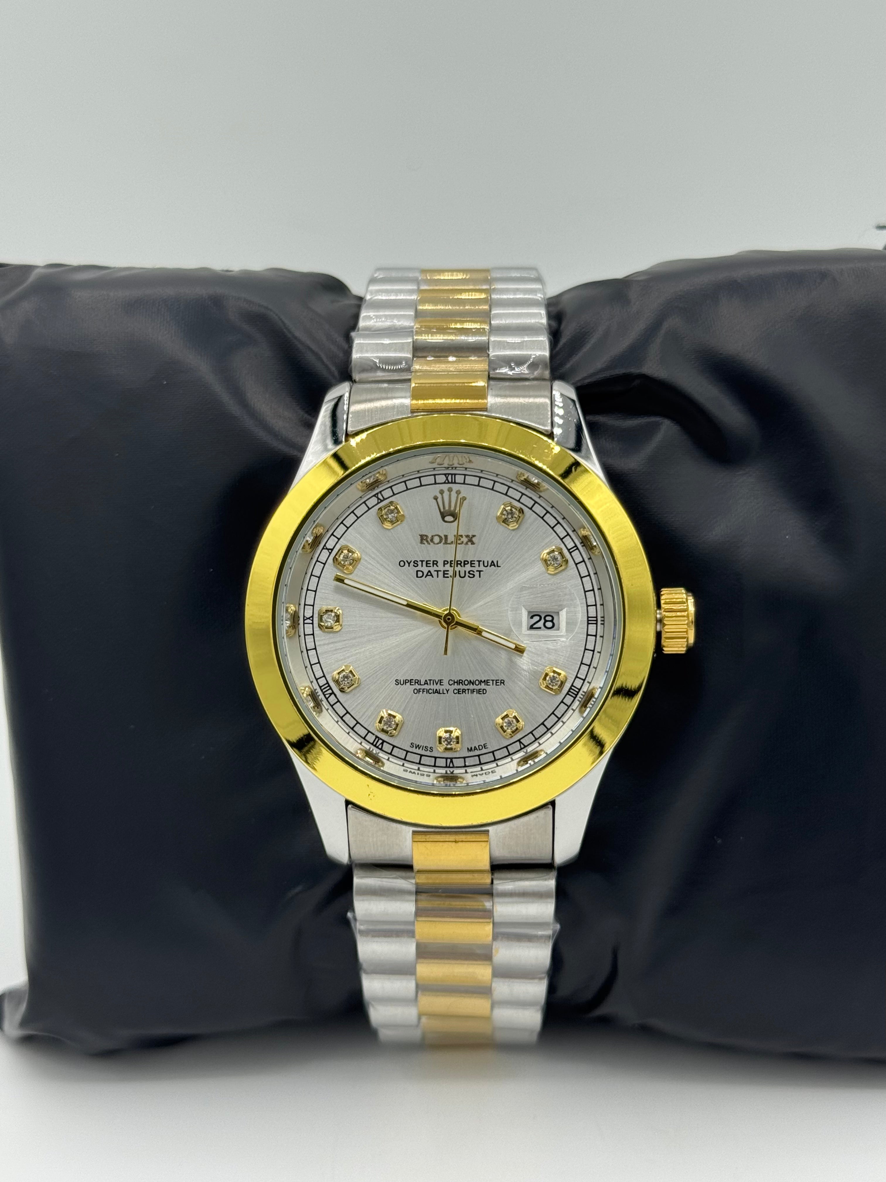 Rolex Perpetual Datejust Dual Tone Watch