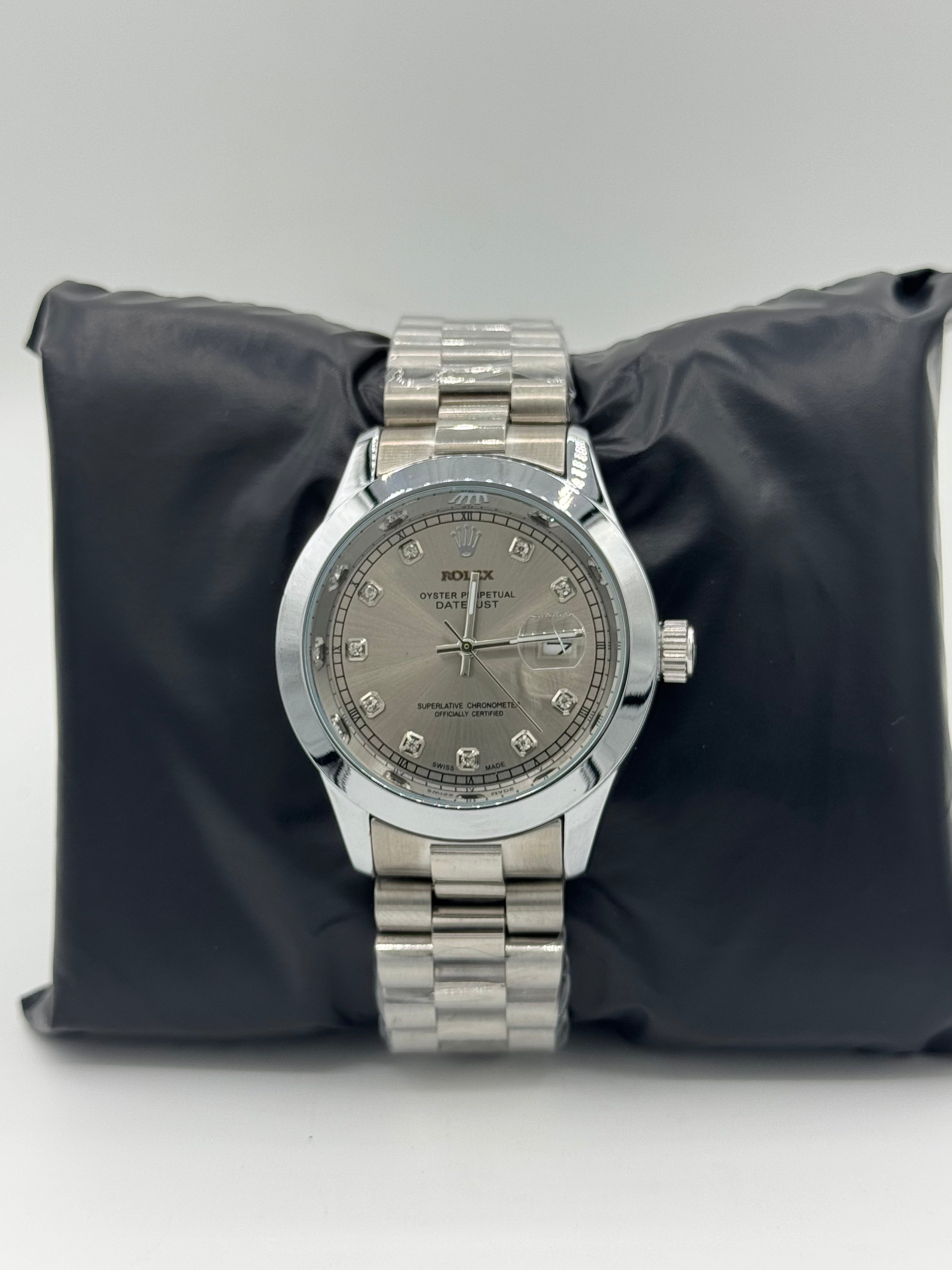 Rolex Perpetual Datejust Silver Watch